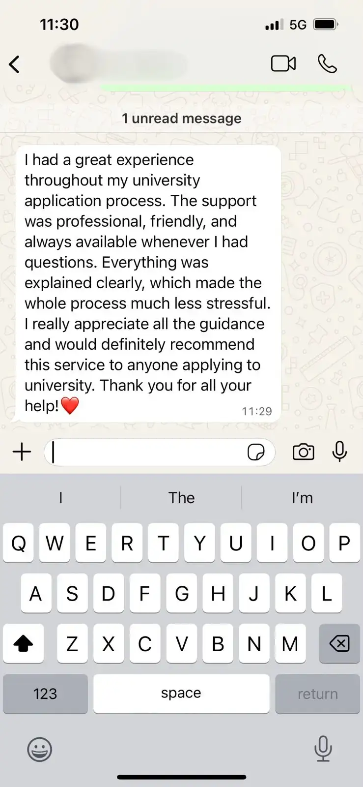 Message from a Futurus Squared student